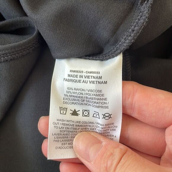 NWT Nike Essential Midi Dress Black Women Size S - Picture 8 of 12